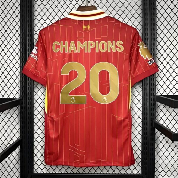 Maglia Liverpool Home versione Campionato Vinto 2024/2025